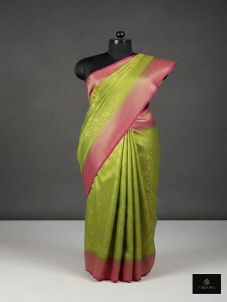 Parrot-Pink Heritage Drape